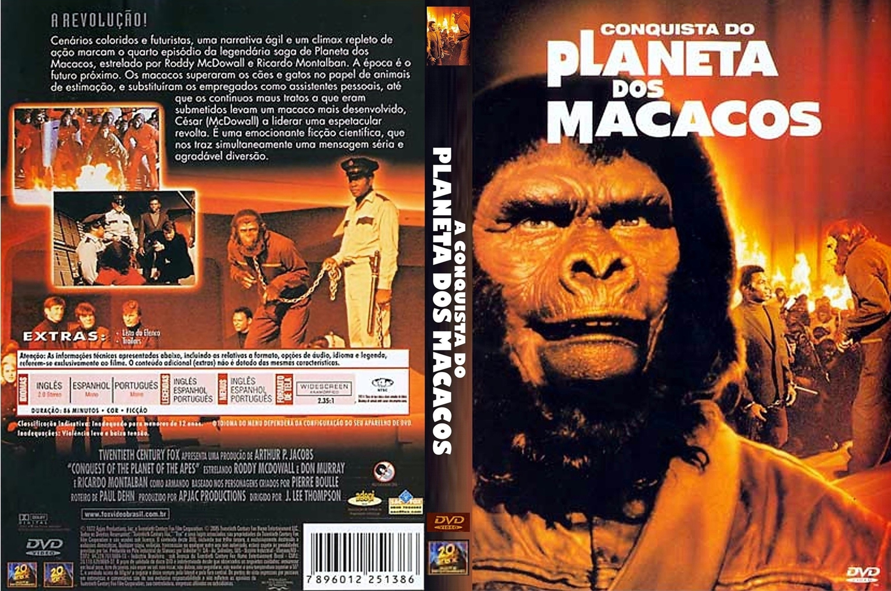 Conquista Do Planeta Dos Macacos [1972]